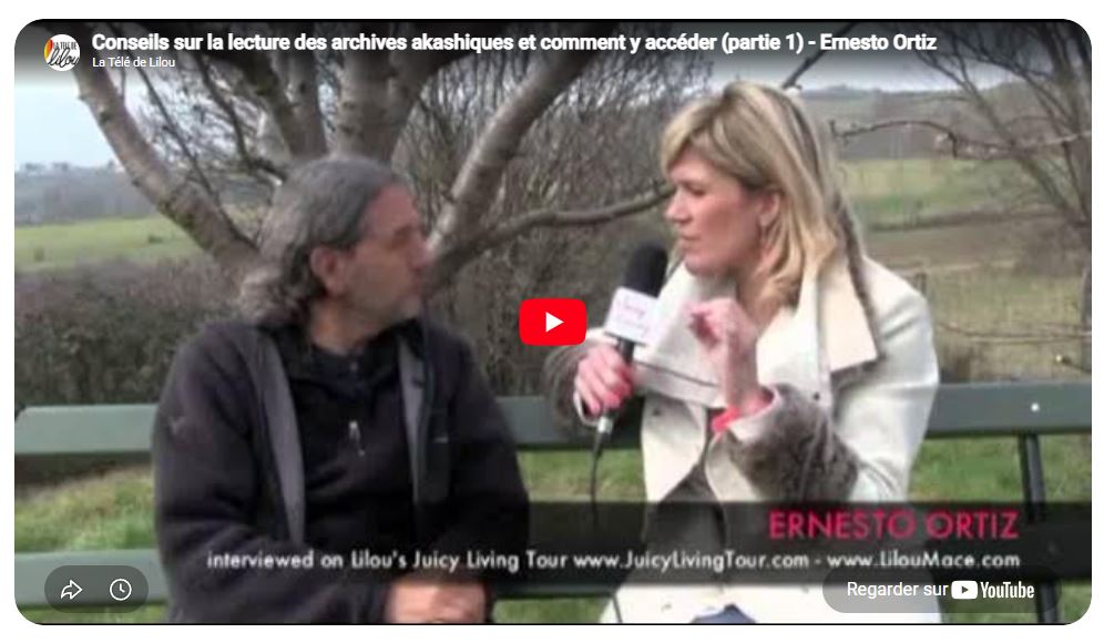Interview de Don Ernesto Ortiz donnant des conseils sur la lecture des Archives Akashiques et l’accès aux mémoires akashiques.